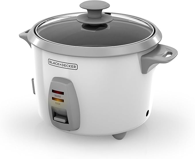 BLACK+DECKER RC436 7-Cup Uncooked/16-cup Cooked Rice Cooker White