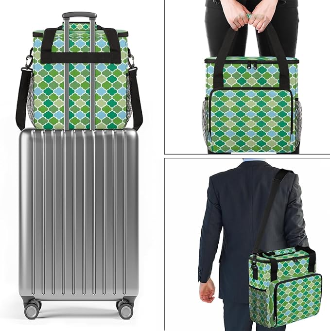 Coffee Maker Carrying Bag Portable Travel Storage Tote Bag Compatible with K-Mini or K-Mini Plus Single Serve Coffee Brewer Carrying Case with Multiple Pockets &amp Shoulder Strap