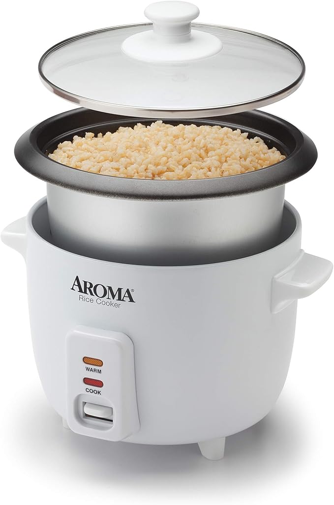 6-Cup 1.5Qt. Non-Stick Rice Cooker (Renewed)