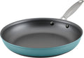 Anolon Achieve Hard Anodized Nonstick Frying Pan/Skillet 12 Inch Teal
