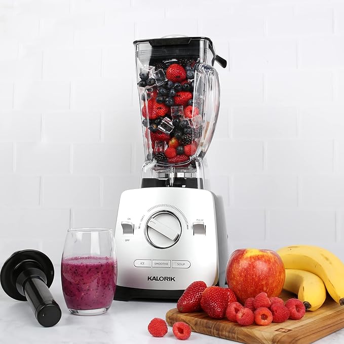 Kalorik® BL 44440 S 1800W Peak High-Powered Blender Silver