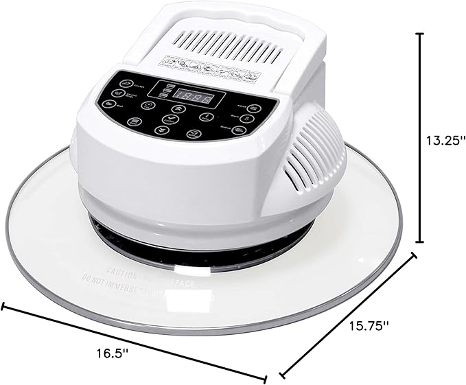SPT SO-2005: Digital Convection Oven with Extender Ring and 6 Pre-programmed Settings white