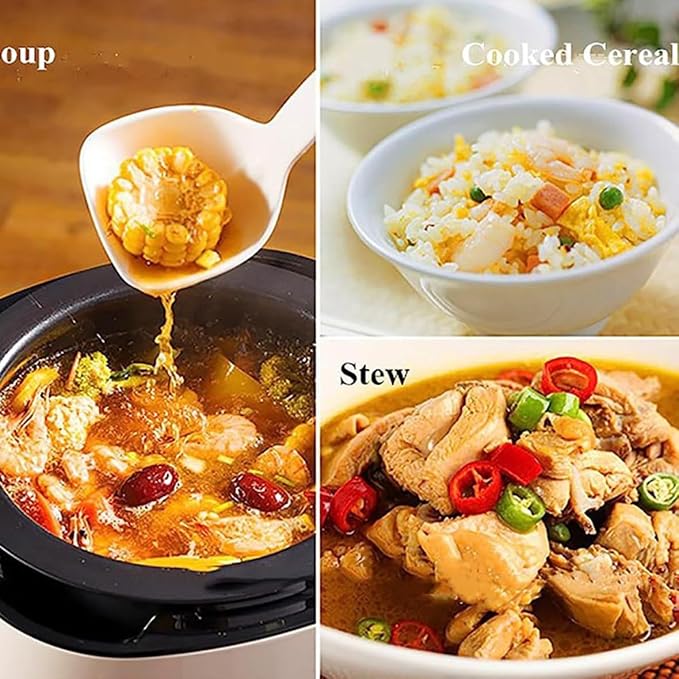 Automatic Cooking Machine2000W 6L auto Cooking Wok Fried Rice MachineOne-Click Smart Start Three Speed Adjustable360 ° Automatic Rotation