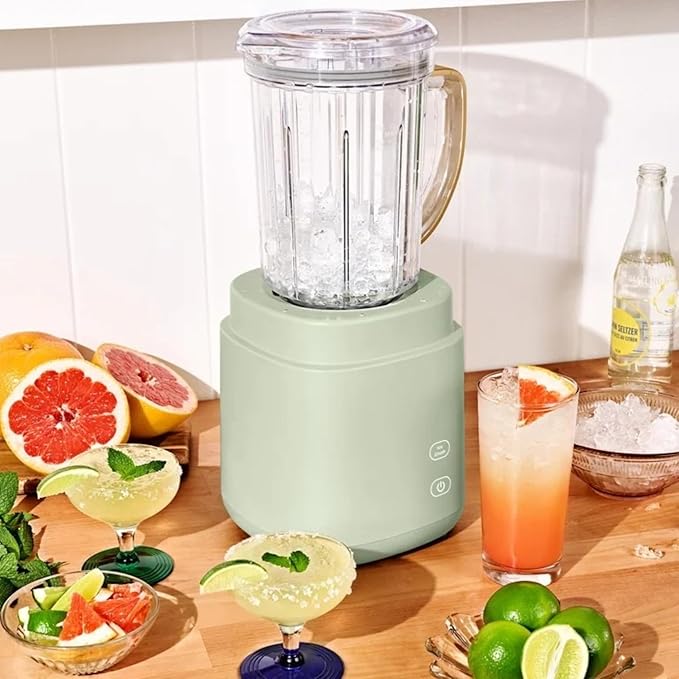 3-in-1 Kitchen System with Powerful Motor Food Processor Personal Blender &amp Multiple Functions for Smoothies (Sage Green)