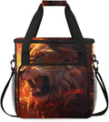 Fire Lion Coffee Maker Carrying Bag Portable Travel Storage Tote Bag Compatible with K-Mini or K-Mini Plus Single Serve Coffee Brewer Carrying Case with Multiple Pockets &amp Shoulder Strap