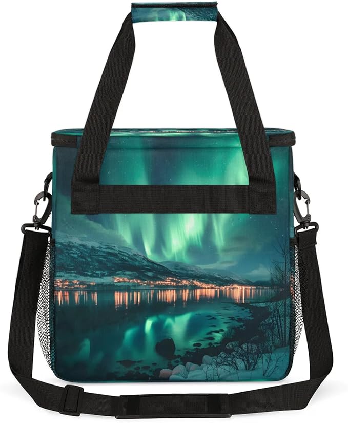 Beautiful Sea Landscape Coffee Maker Travel Bag for K-Mini or K-Mini Plus Single Serve Coffee Brewer Portable Storage Tote Case for Tarvel