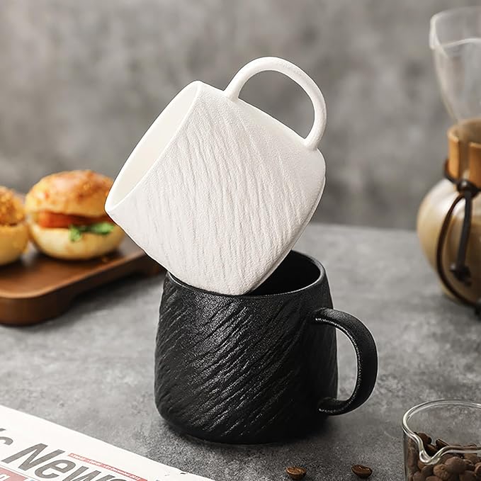 Matte Ceramic Dinnerware set with Mug for 4 20 Pieces Kitchen Plates and Bowls Set Porcelain Dish set for 4 Dishware Sets Stoneware Dinner Plates Set Platos de Cocina Vajilla