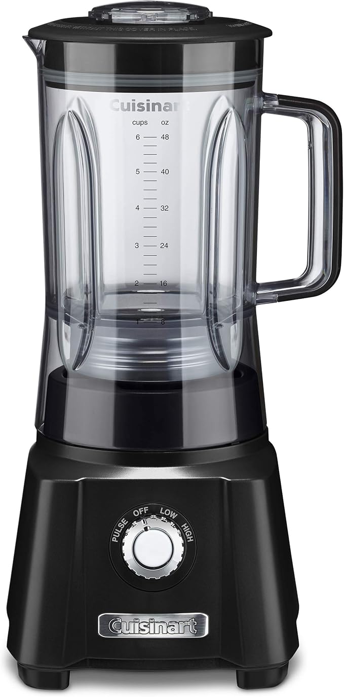Cuisinart CBT-600BK Velocity 600 Watt Black Blender 1 (Renewed)