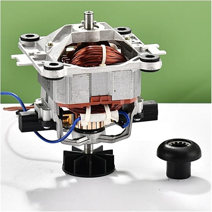 9525/9550 Blender Electric Motor Compatible For Ice Machine Soymilk Juicer Universal High Speed Copper Motors Small/big Rotor Accessories(9525 motor big rotor)