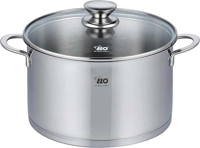 ELO 72596 Galant 5-Piece Saucepan Set Stainless Steel Silver