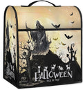cfpolar Kitchen Aid Mixer Cover Compatible with 6-8 Quarts Halloween Grim Reaper Bat Stand Mixer Cover Kitchen Aid Mixers Accessories Appliance Organizer Bag Dust Covers with Zipper Pocket