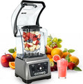 Cittiwo Commercial Blender Heavy Duty Restaurant with 64oz Jar 2200W Professional-Grade Blender for Smoothies Ice Crush Frozen Drinks Quiet Shield Self-Cleaning