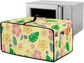 Doojoayie Flower &amp Leaf Small Appliance Covers Cute Cat Toaster Oven Cover 4 Slice Kitchen Appliance Dust Protector 18.5x14.5x 9 Compatible with Toaster/Bread Machine