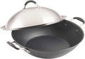 Circulon A1 Series with ScratchDefense Technology Nonstick Induction Wok with Lid 14 Inch Graphite