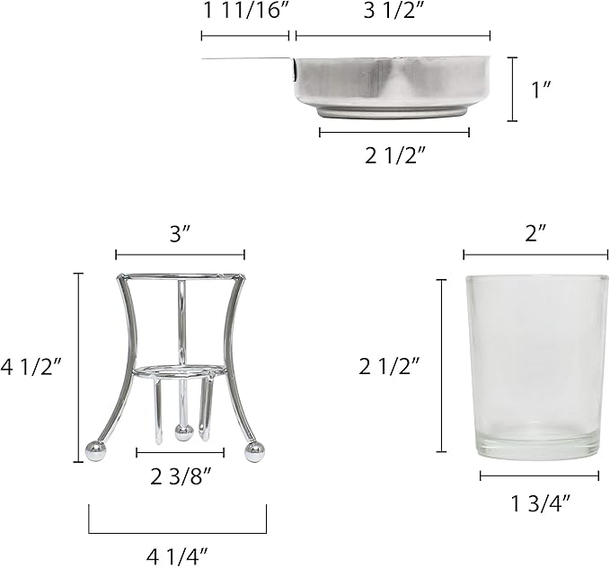 Butter warmer set comes in set