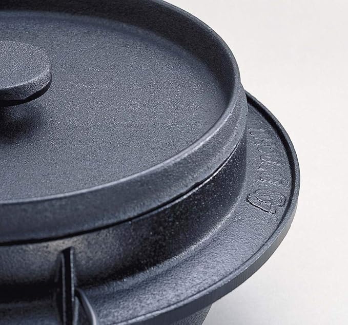 Iwachu 21085 Iwachu Rice Pot 3 Cooking Black Enameled Induction Compatible Nambu Ironware