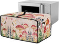 Mushroom Butterfly Toaster Oven Cover Heavy Duty Heat-resistant Waterproof Dust-Proof Protective Case with Side Pockets for Bake Air Fry Toaster Oven Easy Maintenance