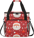 Mystical Santa Claus Coffee Maker Carrying Bag Watercolor Santa Claus Travel Storage Bag Compatible with K-Mini or K-Mini Plus Single Serve Coffee Brewer Carrying Case with Pockets &amp Shoulder St