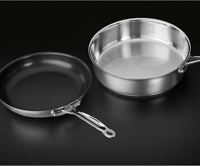 Cuisinart Chef's Classic Stainless Cookware 13-Piece Set 77-13