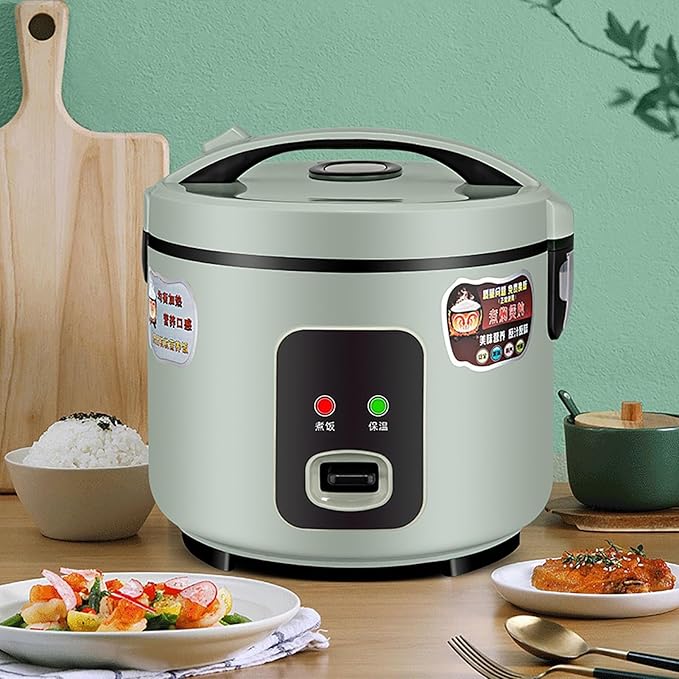 Rice Cooker - Rice Cooker (2/4L) Household Multifunctional Low-Sugar Non-Stick Rice Cooker Rice Soup Separation Intelligent Heat Preservation for 1-4 People(4L)