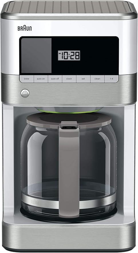 Braun KF6050WH BrewSense Drip Coffee Maker White
