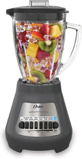 Oster® Classic Series 8-Speed Blender with 6-Cup Glass Jar Gray