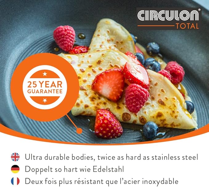 Circulon Total Hard Anodized 4 Piece Pan Set