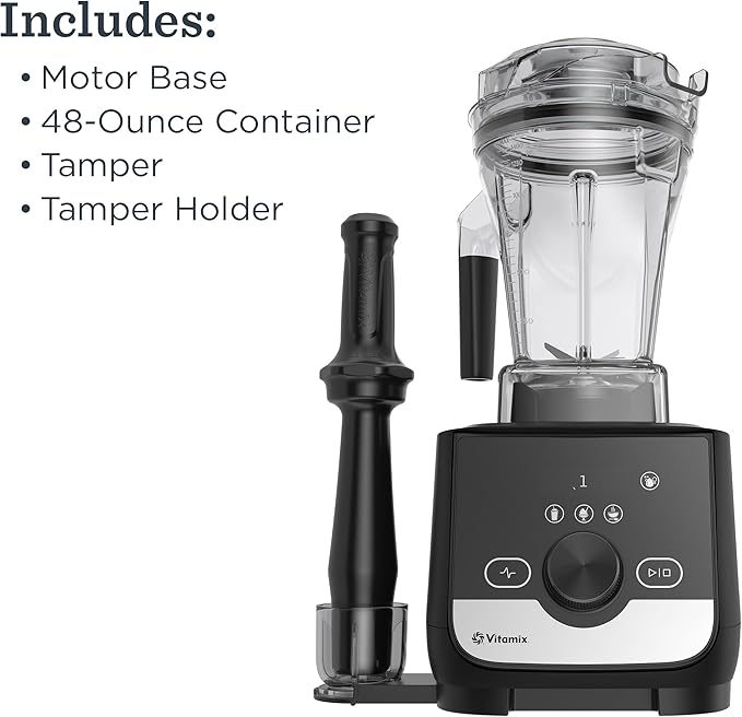 Vitamix Ascent X3 Blender with Three Blending Programs Self-Cleaning Program Professional-Grade Blender for Smoothies Soups and More Stainless-Steel Blades 48 Oz Container Shadow Black
