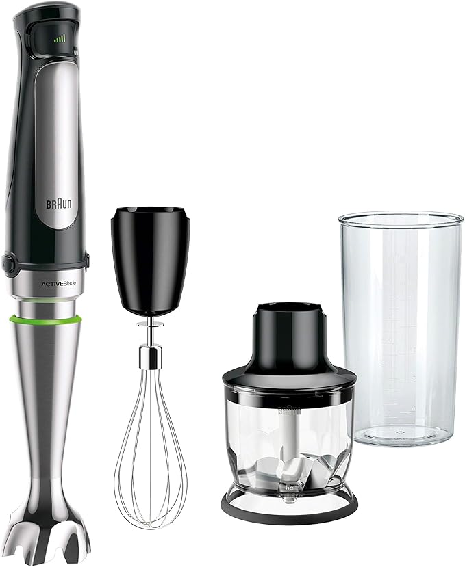 Braun MultiQuick MQ7025X Hand Blender Faster Finer Blending