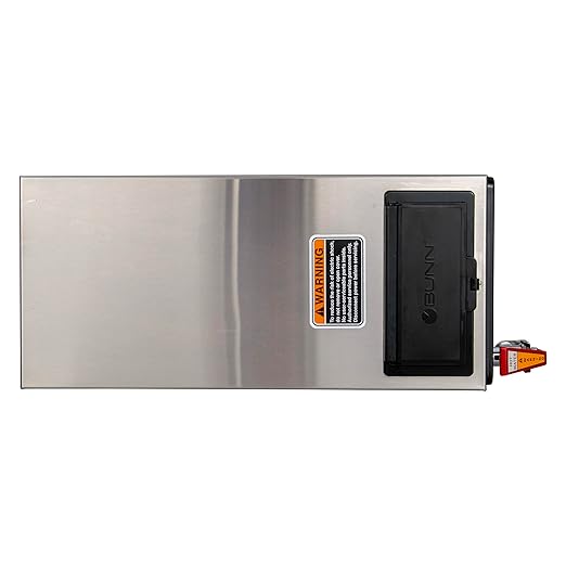 BUNN 12950.0360 12 Cup CWTF15-TC Automatic Commercial Thermal Coffee Brewer Black/Stainless (120V)