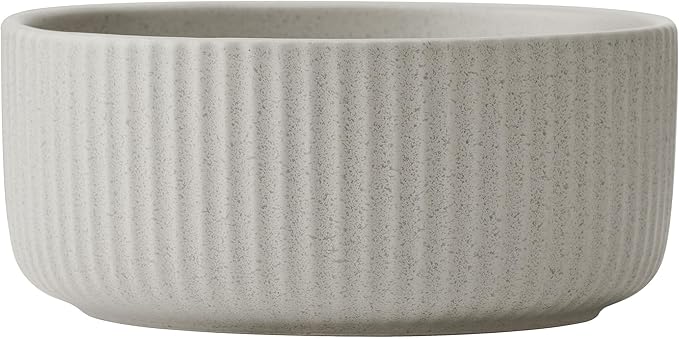 Pfaltzgraff Tranquility 12 Piece Plates Bowls Dinnerware Set Service for 4 Cream