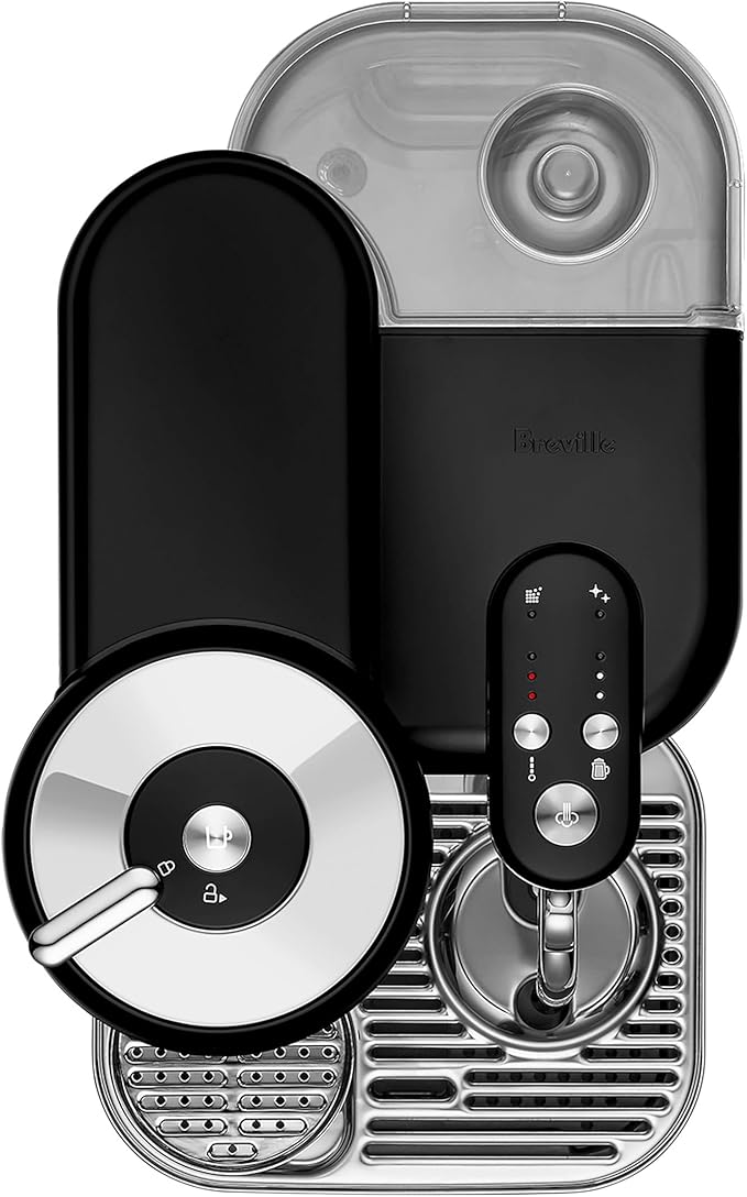 Nespresso Vertuo Creatista Coffee and Espresso Maker by Breville Black Truffle