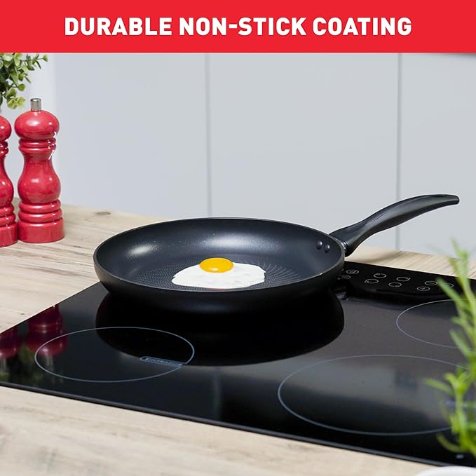 Tefal Induction G155S844 Non-Stick Cookware Set 8 Pieces-Black saucepans Aluminium