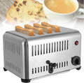 4 Slice Bread Toaster 2240W 110V 220V Stainless Steel Pop-Up Bread Baking Machine Adjustable Quantity Toaster with Timing Function Suitable for Home Restaurant Bakery