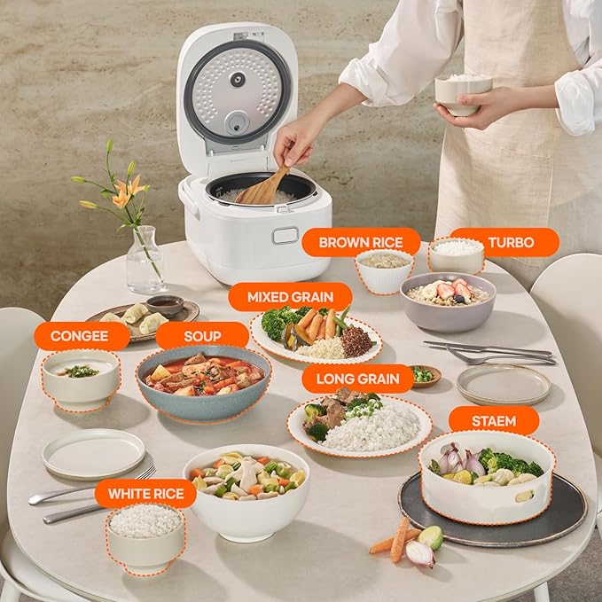 [CUCHEN] IH Induction Heating Rice Cooker/Micom 5.5 Cups/Specialized for Jasmine Rice Basmati Rice Calrose Rice