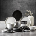 22 Pcs Ceramic Dinnerware Set Include Plates/Salad Plates/Bowls Set Modern Dinnerware Set-Service for 5