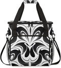 Halloween Bat Coffee Maker Carrying Bag Magic Bat Travel Storage Bag Compatible with K-Mini or K-Mini Plus Single Serve Coffee Brewer Carrying Case with Multiple Pockets &amp Shoulder Strap