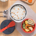 Microwave Rice Cooker - Versatile Steamer Rice Pasta Vegetables &amp Soups | Compact &amp Easy to Clean Kitchen Tool