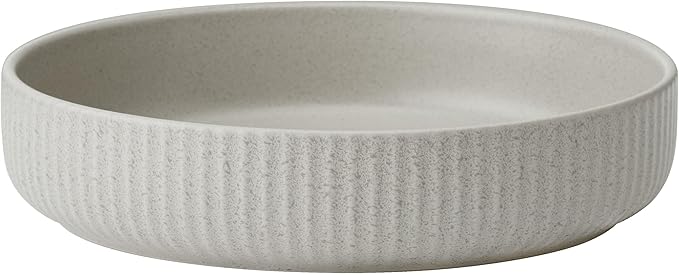 Pfaltzgraff Tranquility 12 Piece Plates Bowls Dinnerware Set Service for 4 Cream