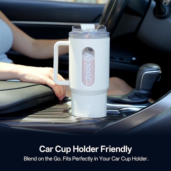 Portable Blender Cordless Personal Blender for Smoothie with Ice Crushing Blades 18oz Auto Reverse Blending for Smoothie Shake Frozen Fruit