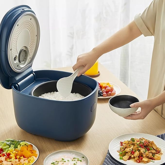 GRFIT Electric Rice Cooker Household 4.2L Family Large Capacity Rice Cooker 3-8 People Electric Rice Cooker (Color : Blue) jinyi2016SHOP-1998