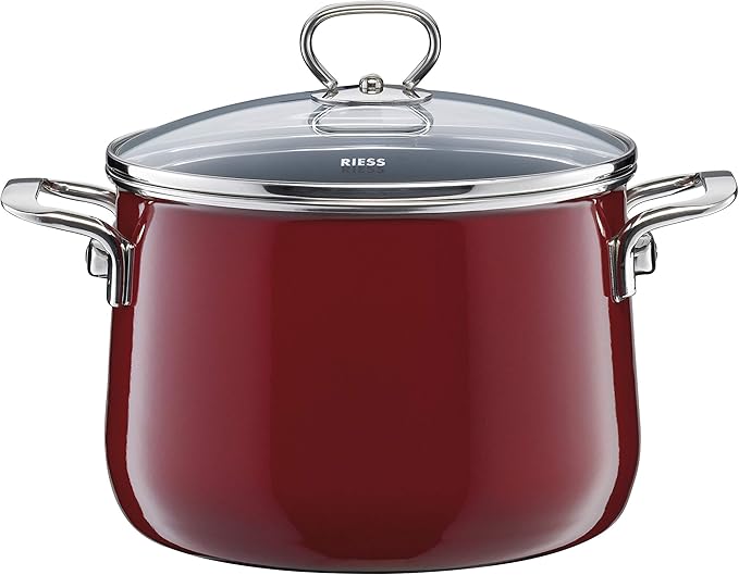 Riess 0558-008 Nouvelle - Top 3000 Rosso Set of Dishes 5 Pieces Maroon