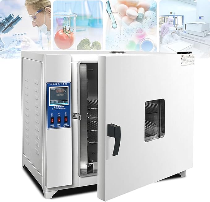 Constant Temperature Blast Drying Oven for Laboratory Industrial Drying Oven Lab Oven 16 L Laboratory Drying Oven Forced Air Convection Intelligent Temperature Control101 0B