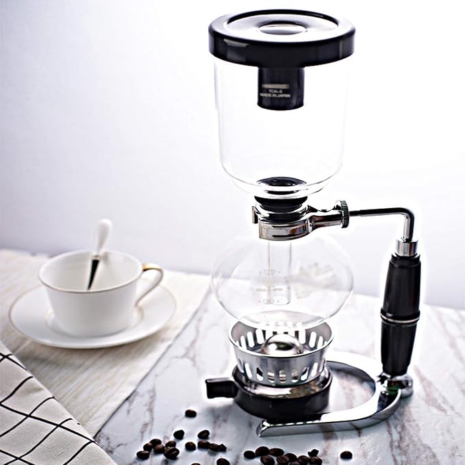 Style Siphon Coffee MakerSyphon Coffee PotResistant GlassTea Siphon PotSiphon Artisanal Coffee MachineCoffee Machine Filter for Home Kitchen Use3