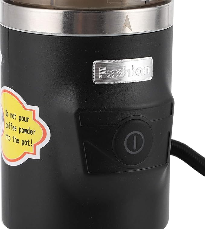 Portable Car Coffeemaker 12V Electric Coffee Machine with Cigarette Lighter Power Supply Automatic Temperature Control Spill Proof Design Durable Nylon and Stainless Steel