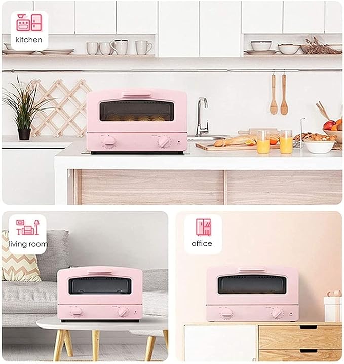 Extra Large Digital Countertop Convection Oven Stainless Steel (Color : B)