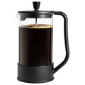 Primula French Press Coffee Maker Heat Resistant Borosilicate Glass with Stainless Steel Filters 8 Cup 34 oz Black