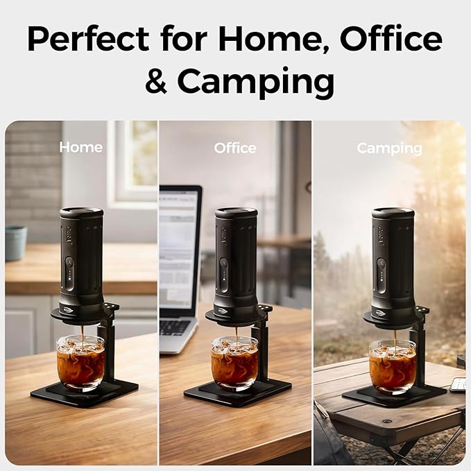 IKAPE KAPO K2 Portable Coffee Maker &amp Adjustable Stand