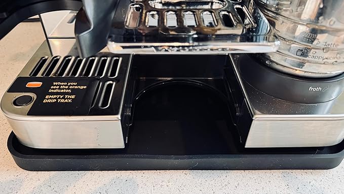 TUFF LUV The One Perfect Silicone Mat Accessory Compatible with Ninja Luxe Espresso [Essential [ES501]/ Premier [ES601] / Pro [ES701]] Coffee Machine – Prevents Water Stains &amp Leaks