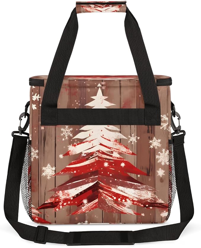 Christmas Tree Coffee Maker Carrying Bag Dreamy Tree Travel Storage Bag Compatible with K-Mini or K-Mini Plus Single Serve Coffee Brewer Carrying Case with Multiple Pockets &amp Shoulder Strap